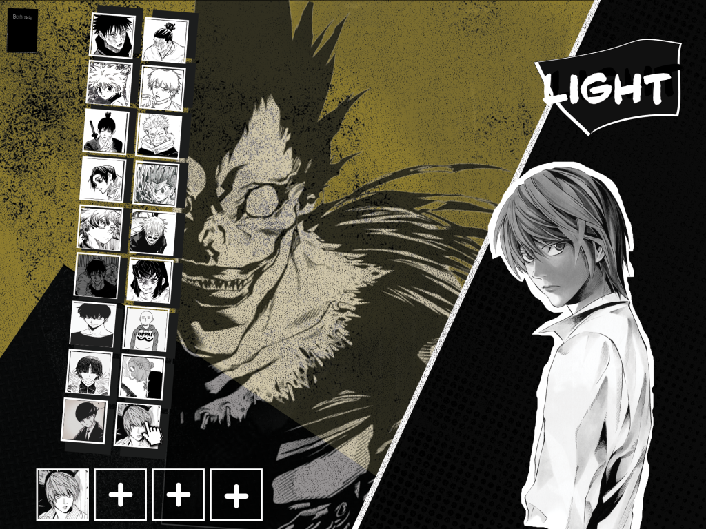 anime fighter screen light 